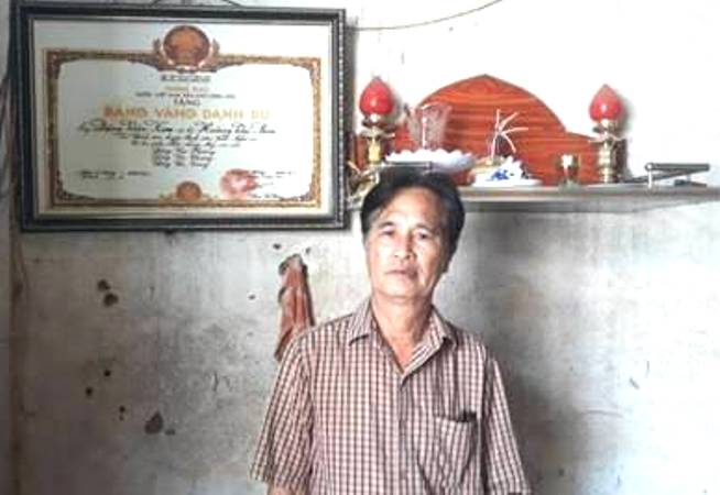 Thương binh nặng Đặng Văn Phương