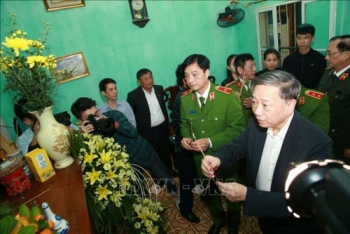 Bộ Công an tổ chức trang trọng lễ tang 3 liệt sỹ hy sinh tại Đồng Tâm