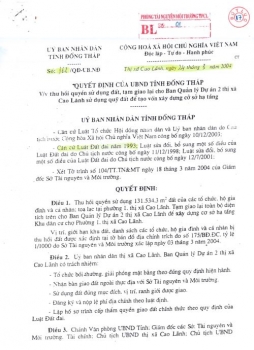TP Cao Lãnh, tỉnh Đồng Tháp: Tại sao nhiều hành vi có dấu hiệu vi phạm pháp luật chưa được xử lí? (Bài 3)