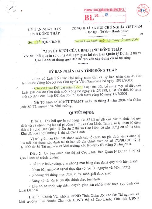 TP Cao Lãnh, tỉnh Đồng Tháp: Tại sao nhiều hành vi có dấu hiệu vi phạm pháp luật chưa được xử lí? (Bài 3)