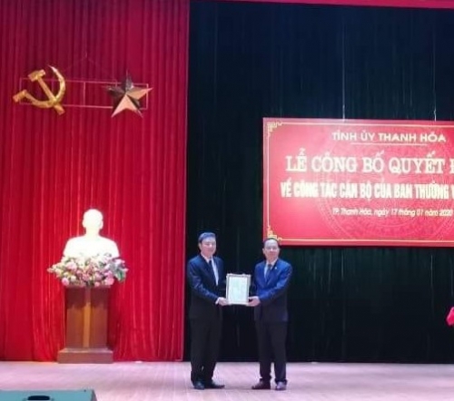 Thành phố Thanh Hóa: Ông Lê Anh Xuân được bầu làm Bí thư Thành ủy