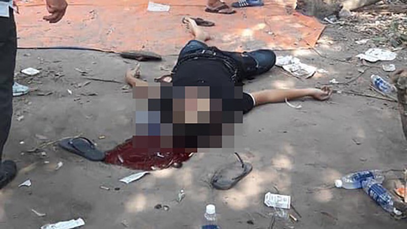 Hiện trường vụ &aacute;n mạng xảy ra h&ocirc;m 29/1 tại huyện Củ Chi khiến 4 người chết.