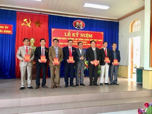 Huyện Tĩnh Gia, tỉnh Thanh Hóa: Phát hành cuốn Lịch sử Đảng bộ xã Hải Bình giai đoạn 1947-2017