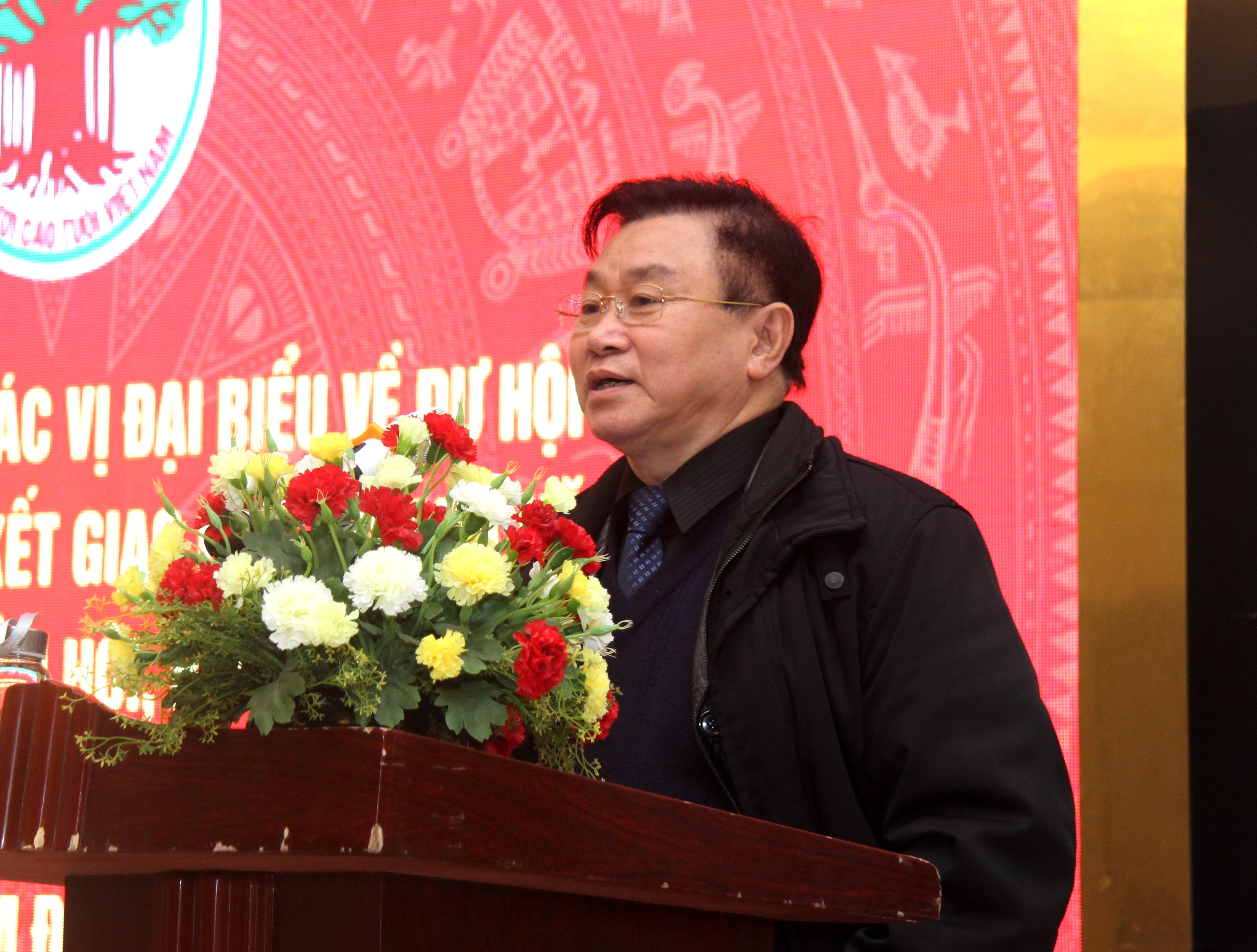 Ph&oacute; Chủ tịch Ng&ocirc; Trọng Vịnh ph&aacute;t biểu chỉ đạo