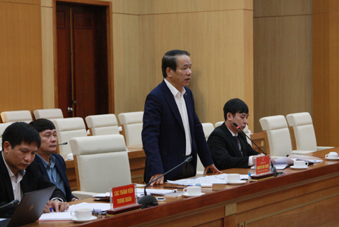 &Ocirc;ng Nguyễn Văn Thanh, Ph&oacute; tổng Thanh tra Ch&iacute;nh phủ ph&aacute;t biểu k&ecirc;t luận (ảnh Cổng Th&ocirc;ng tin điện tử Thanh tra Ch&iacute;nh phủ)
