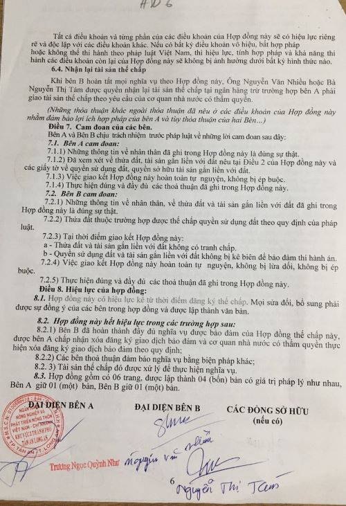 Việc giải quyết hồ sơ đăng ký thế chấp QSDĐ của ông Nguyễn Văn Nhiều và bà Nguyễn Thị Tám ở TP Tân An, tỉnh Long An: Cần thu hồi việc ngăn chặn!     