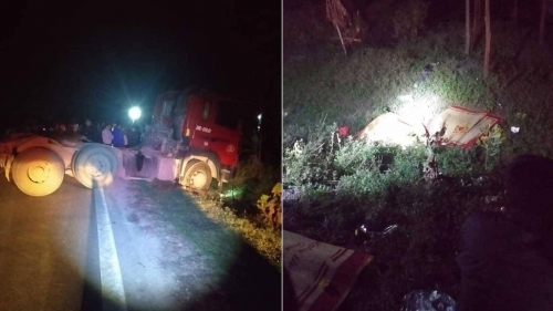 Hà Nội: 3 người trong cùng gia đình tử vong sau khi va chạm với xe đầu kéo