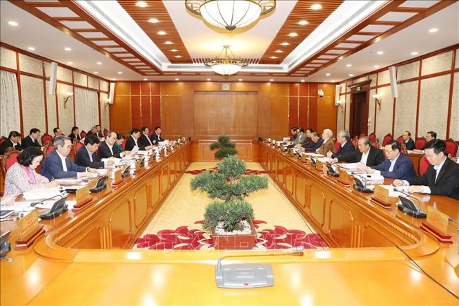 Quang cảnh cuộc họp. Ảnh: Tr&iacute; Dũng/TTXVN