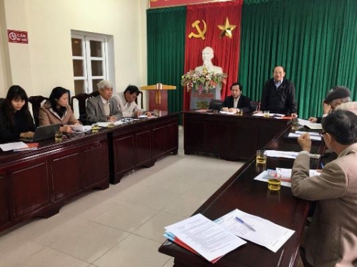 Hội NCT tỉnh Thanh Hóa: Gặp mặt cộng tác viên cuốn Thông tin nhân dịp đầu năm