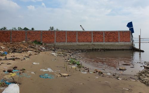 Huyện Mỏ Cày Nam, tỉnh Bến Tre: Ai đã dung túng, bao che việc lấp sông Cổ Chiên, xây hơn 10.000m2 kho xưởng trái pháp luật?