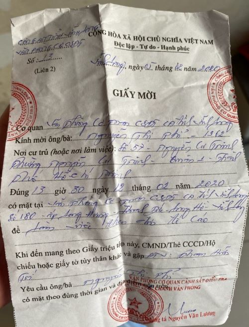 Viết  tiếp bài “Công an tỉnh Vĩnh Long: Vì sao chưa xem xét, xử lí tin tố giác tội phạm?”: Hé lộ dấu hiệu bao che hành vi có dấu hiệu tội phạm!