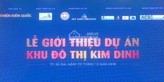 Dự án Khu dân cư Kim Dinh 4, TP Bà Rịa, tỉnh Bà Rịa - Vũng Tàu: Vẫn ngang nhiên rao bán rầm rộ trên mạng