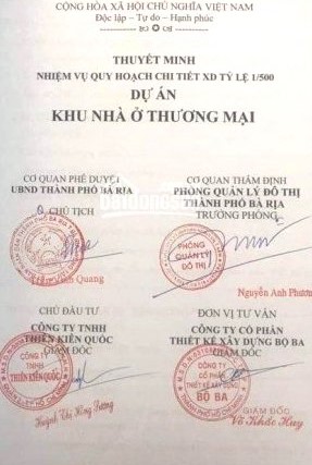 Dự án Khu dân cư Kim Dinh 4, TP Bà Rịa, tỉnh Bà Rịa - Vũng Tàu: Vẫn ngang nhiên rao bán rầm rộ trên mạng