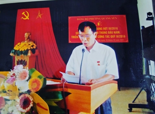 Bí thư Chi bộ học và làm theo Bác