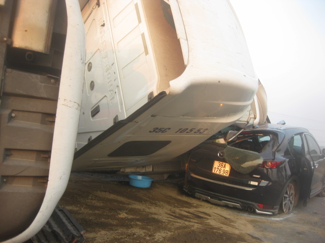 Hà Tĩnh: Tai nạn kinh hoàng trên tuyến Quốc lộ 1A 