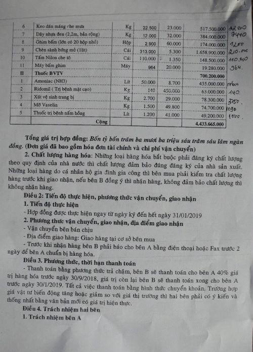 Doanh nghiệp Lai Khê (Bình Phước): Kêu cứu vì Nông trường 717 chây ỳ không trả nợ