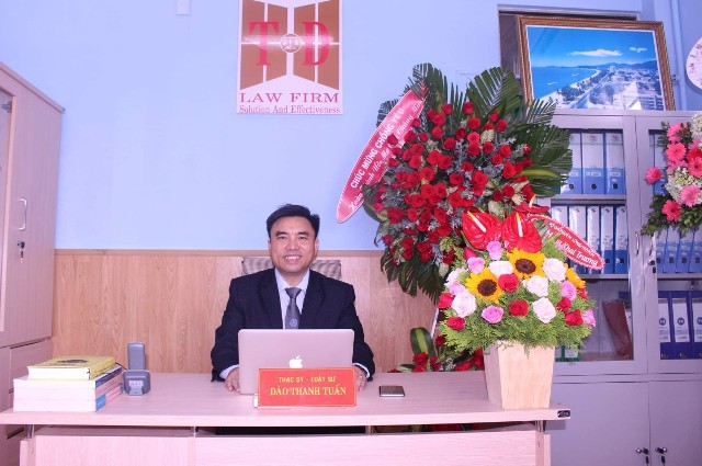Luật sư Đ&agrave;o Thanh Tuấn, C&ocirc;ng ty luật T&amp;D, Đo&agrave;n luật sư Kh&aacute;nh H&ograve;a