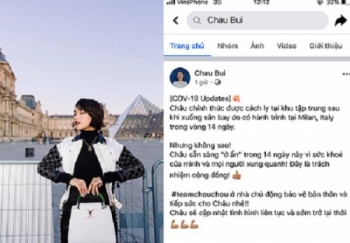 Châu Bùi - nghệ sĩ Việt đầu tiên bị cách ly vì Covid-19