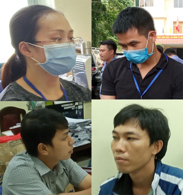 C&aacute;c đối tượng bị bắt tạm giam, khởi tố v&agrave;o ng&agrave;y 5/3