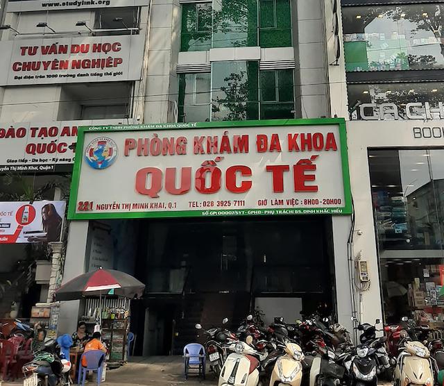 Địa chỉ c&ocirc;ng ty TNHH Ph&ograve;ng kh&aacute;m Đa khoa Quốc tế
