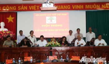 Cụm thi đua số IX Hội NCT Việt Nam: Kí kết giao ước thi đua năm 2020