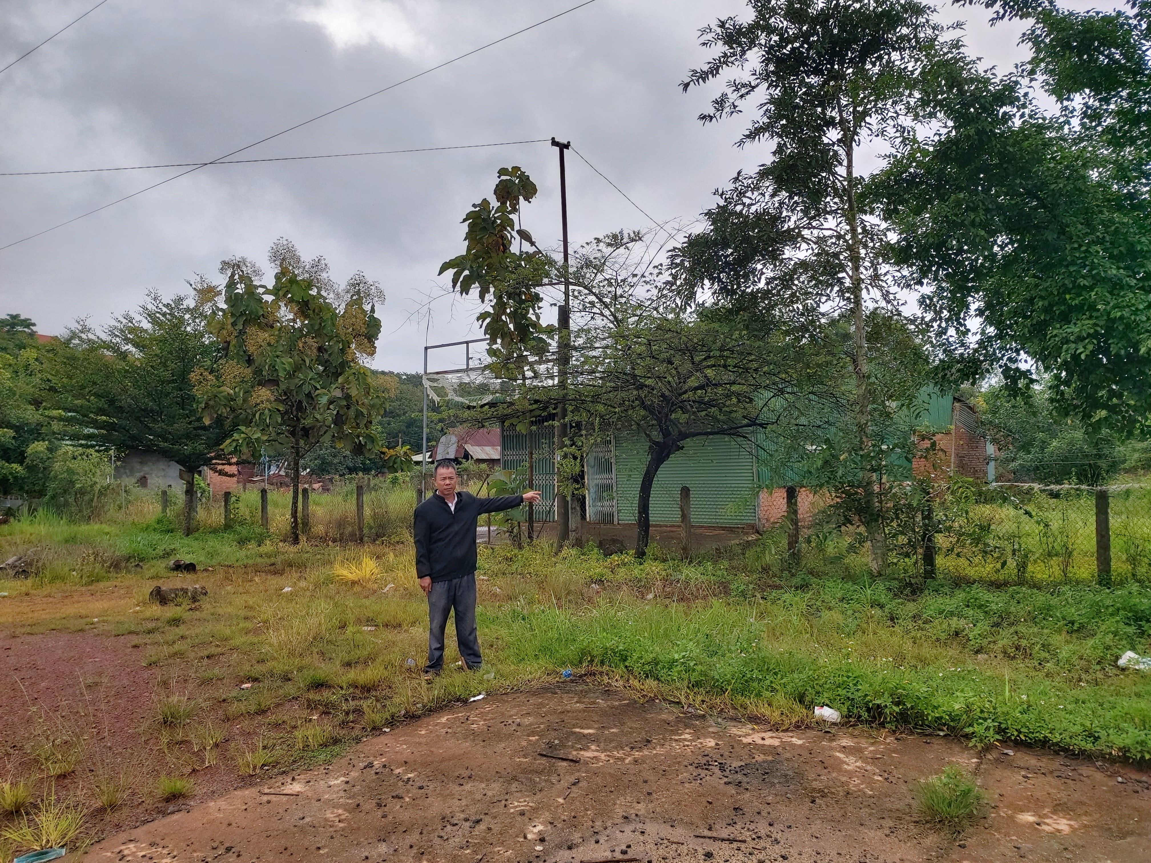 Vị tr&iacute; mảnh đất của hai gia đ&igrave;nh bị thu hồi tại th&ocirc;n Ch&acirc;u Th&agrave;nh, x&atilde; Đắk Ru, huyện ĐắkR'lấp