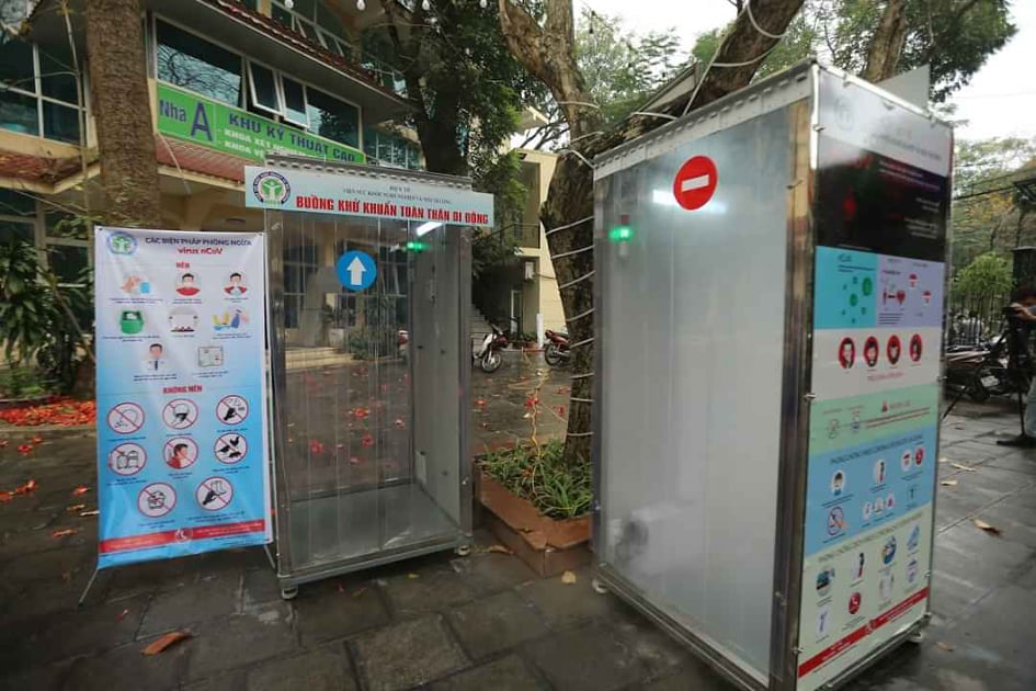 Buồng khử khuẩn toàn thân chống dịch Covid -19 có gì đặc biệt?