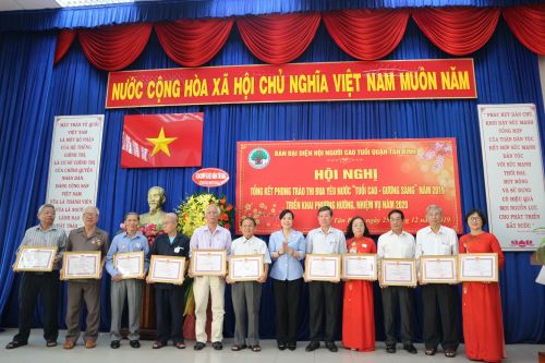 Hội NCT quận Tân Bình, TP Hồ Chí Minh: Nhiều hoạt động chăm sóc và phát huy vai trò NCT