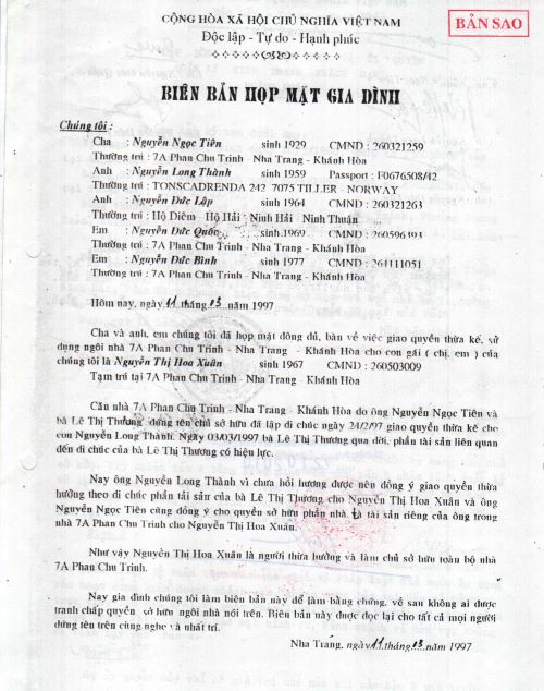 Xét xử “tranh chấp đòi lại tài sản” ở tỉnh Khánh Hòa: Có cơ sở đề nghị xem xét theo thủ tục giám đốc thẩm