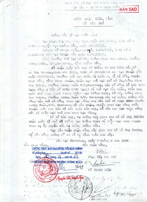 Xét xử “tranh chấp đòi lại tài sản” ở tỉnh Khánh Hòa: Có cơ sở đề nghị xem xét theo thủ tục giám đốc thẩm