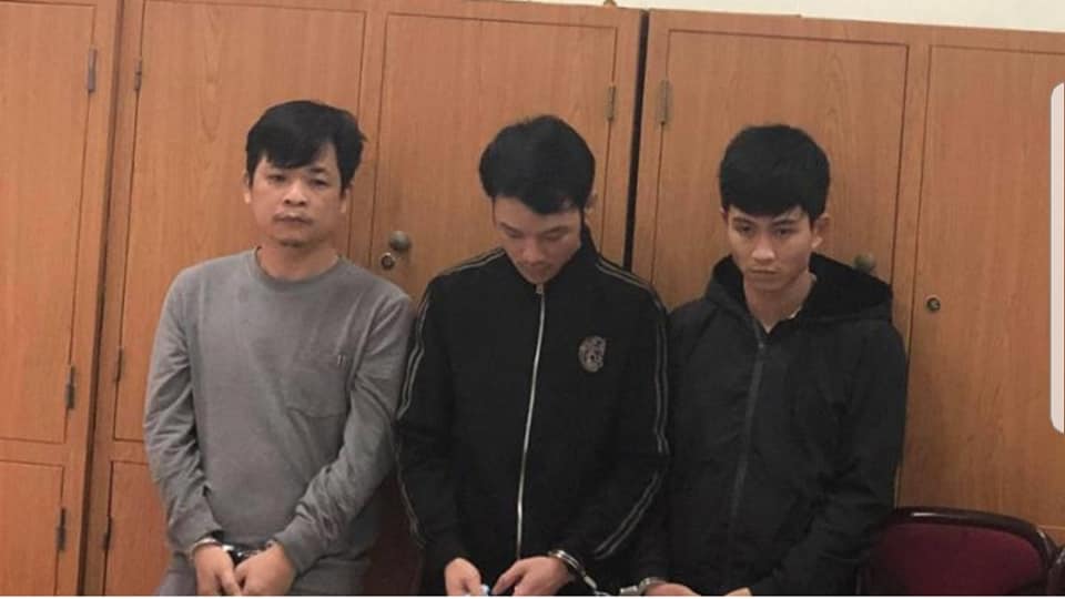 3 đối tượng tại cơ quan c&ocirc;ng an.