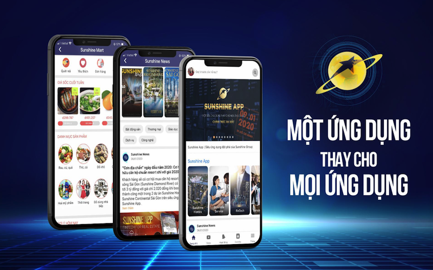 Si&ecirc;u ứng dụng Sunshine App - bước đột ph&aacute; tư duy mua b&aacute;n BĐS của Sunshine Group