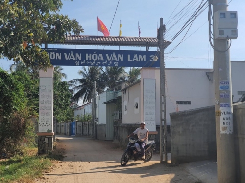Ninh Thuận: Cách ly thôn Văn Lâm 3, nơi bệnh nhân 61 cư trú