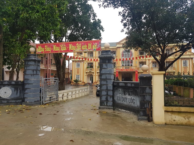 UBND x&atilde; Qu&yacute; Lộc, huyện Y&ecirc;n Định, tỉnh Thanh H&oacute;a