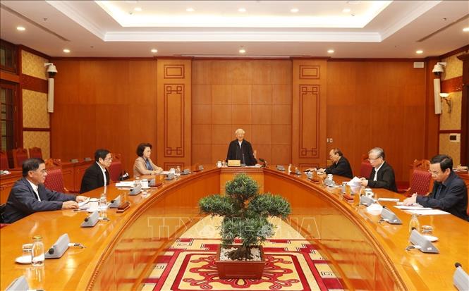 Quang cảnh cuộc họp. Ảnh: Tr&iacute; Dũng/TTXVN