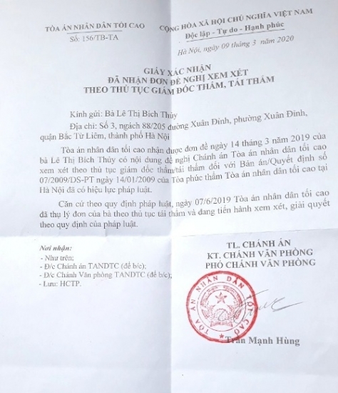 Hà Nội :Trước sự "lạnh lùng" của quận Cầu Giấy, công dân phải kêu cứu và tố cáo tới lãnh đạo thành phố?