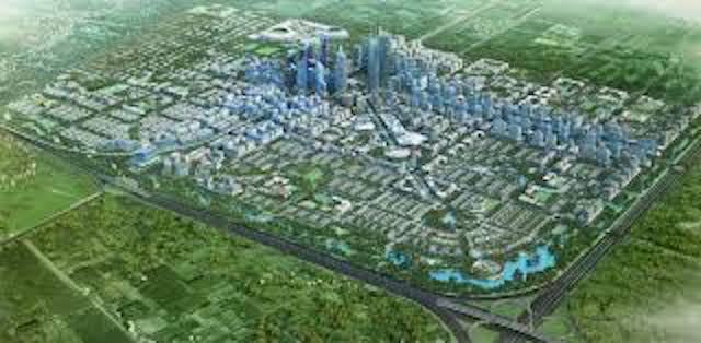 Phối cảnh dự &aacute;n khu đ&ocirc; thị Đ&ocirc;ng S&agrave;i G&ograve;n