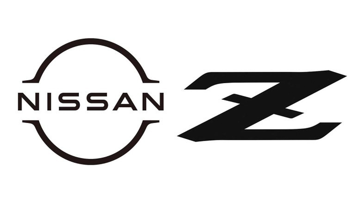 Logo thương hiệu v&agrave; logo mẫu xe thể thao mới của Nissan. (Ảnh: Nissan)