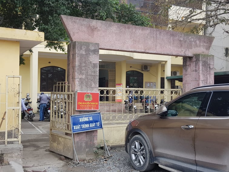 C&ocirc;ng an huyện Thanh Oai, TP H&agrave; Nội