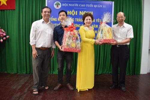 Hội NCT quận 11, TP Hồ Chí Minh: 3 tháng đầu năm, kết nạp gần 500 hội viên mới