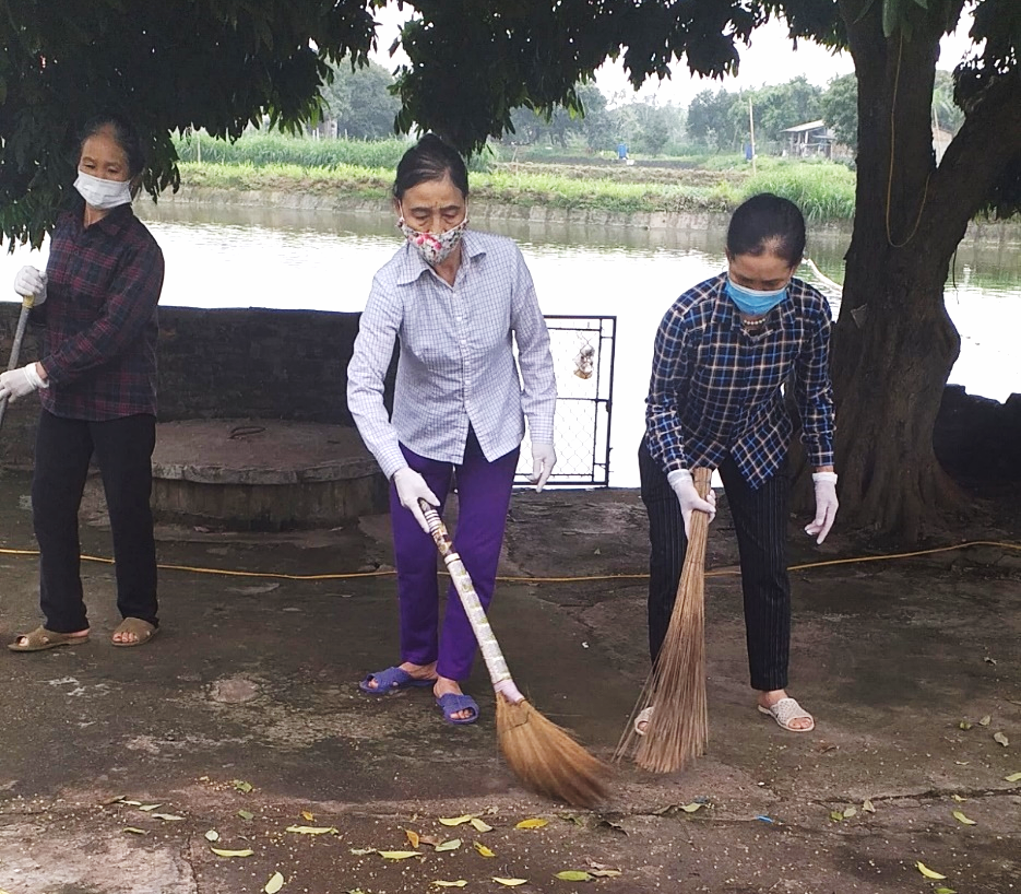 NCT huyện Lương T&agrave;i l&agrave;m vệ sinh m&ocirc;i trường ph&ograve;ng dịch l&acirc;y lan