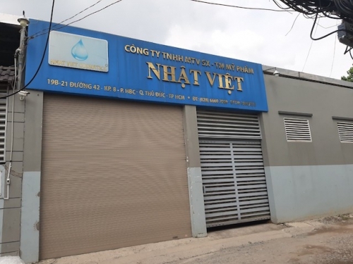 Sau khi Báo Ngày mới online phản ánh, “Nhật Việt Cometics” lại tiếp tục bị phạt