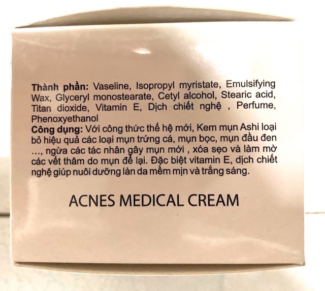 C&ocirc;ng dụng của sản phẩm Ashi Acnes được ghi như &ldquo;chơi chữ&rdquo; với người ti&ecirc;u d&ugrave;ng