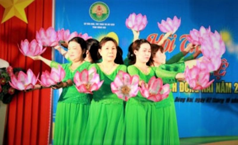 Tiết mục văn nghệ của NCT tỉnh Đồng Nai