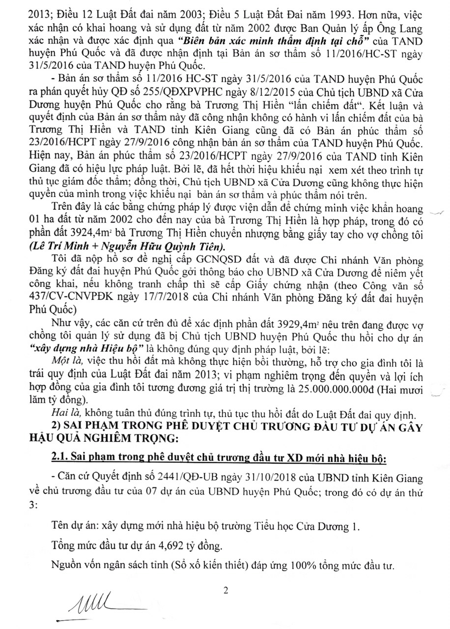 Công dân có đơn tố cáo sao lại hướng dẫn làm đơn khiếu nại?!​
