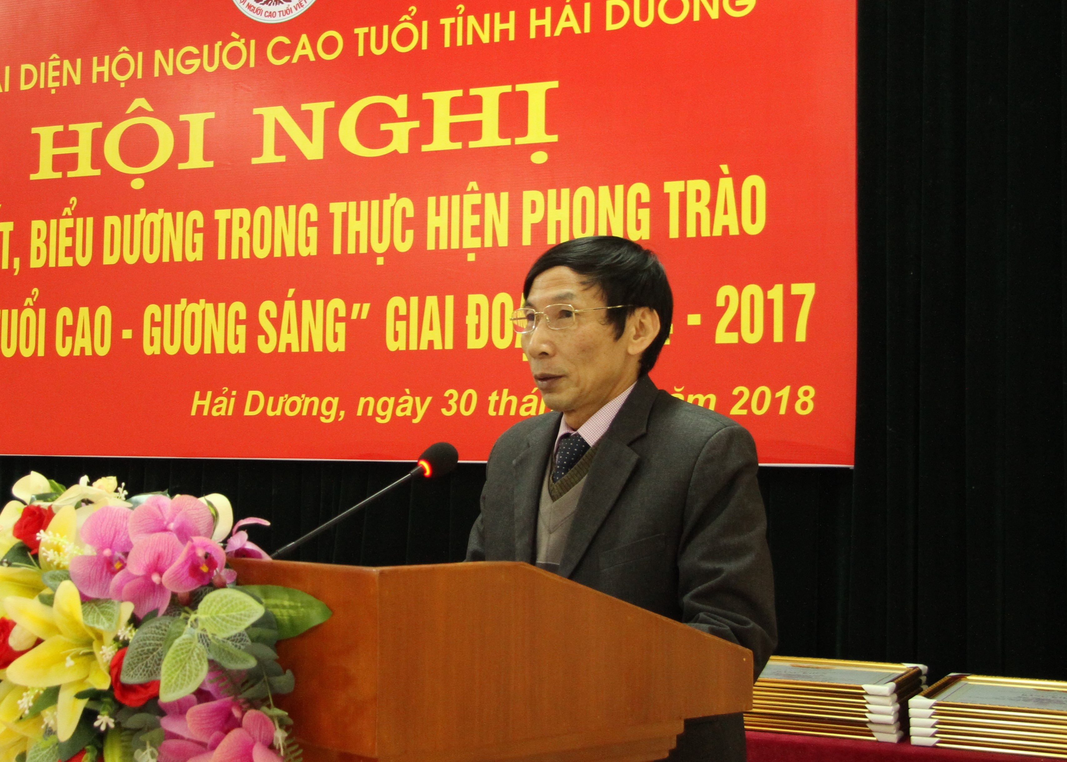 &Ocirc;ng Phạm Quang Sản, Ph&oacute; Trưởng ban Đại diện Hội NCT tỉnh Hải Dương