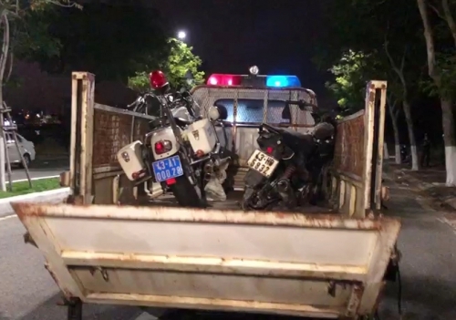 Tạm giữ 8 nghi phạm trong vụ truy đuổi nhóm đua xe, 2 chiến sĩ công an hy sinh