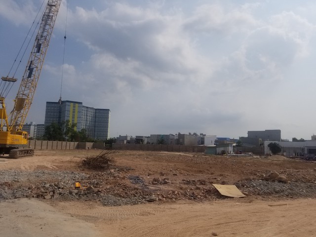 Hiện trạng dự &aacute;n Bcons Greens View vẫn chỉ l&agrave; một khu đất trống