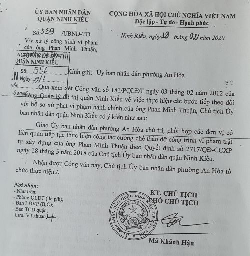 TP Cần Thơ: Nhà hàng Nồi Đất vi phạm xây dựng, sao chưa xử lý?