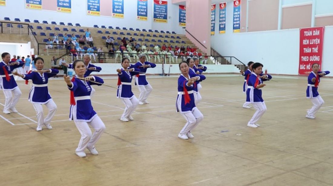 B&agrave;i dưỡng sinh của NCT phường T&acirc;n Ph&uacute;. Ảnh IT